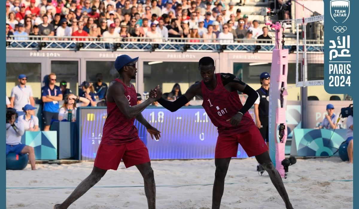 Qatar's Beach Volleyball Team Secures Second Olympic Win Against Sweden